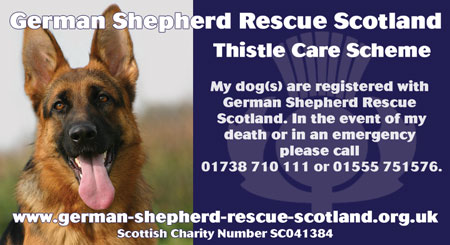 German Shepherd Care Scheme