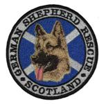 German Shepherd Rescue Scotland Badge 1