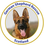 German Shepherd Rescue Scotland Enamelled Badge