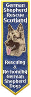 German Shepherd Rescue Scotland Bookmark